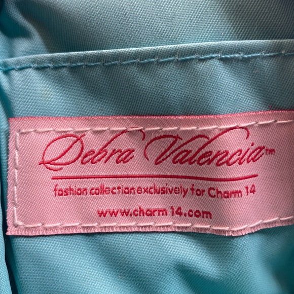 Debra Valencia | Floral ID Wallet Coin Purse Adjustable Crossbody Strap Travel - Picture 10 of 14